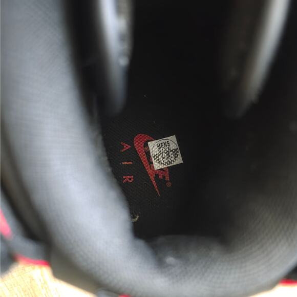 Nike Air Force 1 Boot Black University Red High Top Sneakers Men Sz 12.5 DA0418 - Picture 16 of 16